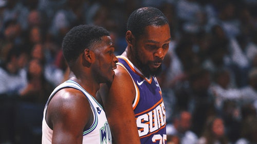 KEVIN DURANT Trending Image: Anthony Edwards goes at Kevin Durant as Timberwolves rout Suns 120-95